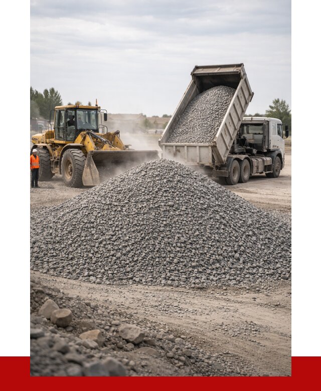 Купить щебень с доставкой в Сыктывкаре от 2578 руб. | ПРОНЕРУДСкт