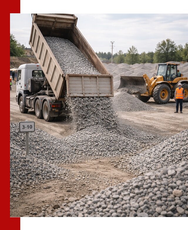 Гранитный щебень фракции 3–10: доставка и продажа в Сыктывкаре