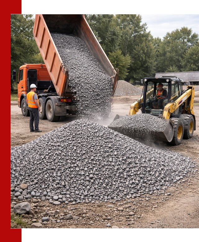 Купить гранитный щебень фракции 5–10 в Сыктывкаре с доставкой
