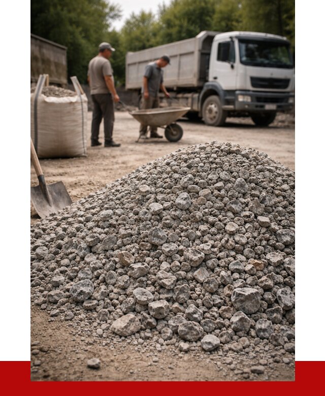 Гранитный щебень фракция 20-40 в Сыктывкаре от 3300 руб. ПРОНЕРУДСкт