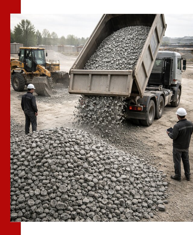 Доставка гранитного щебня фракции 20-40 в Сыктывкаре