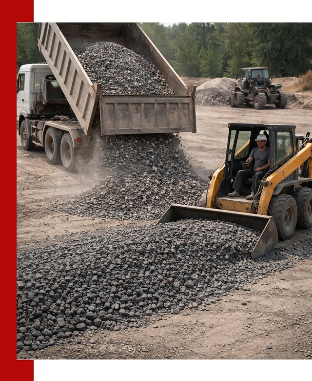 Гранитный щебень фракция 40-70 с доставкой в Сыктывкаре