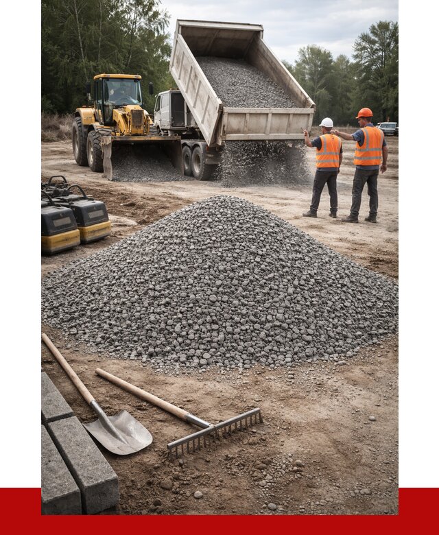 Гравийный щебень купить в Сыктывкаре от 2268 р. ПРОНЕРУДСкт
