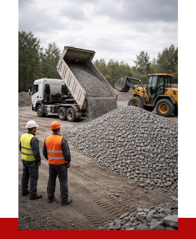 Гравийный щебень фракция 40-70 в Сыктывкаре от 9795р | ПРОНЕРУДСкт