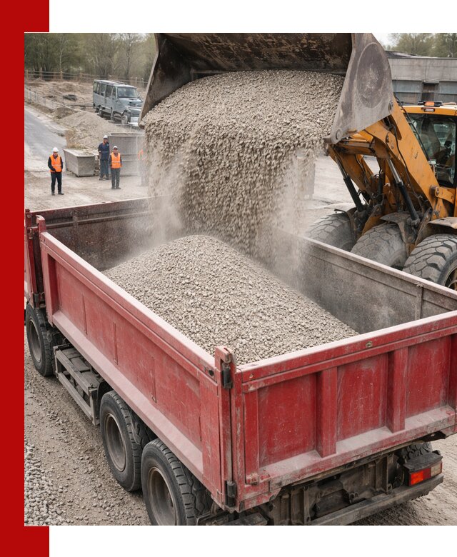 Купить известняковый щебень фракции 0-5 с доставкой в Сыктывкаре