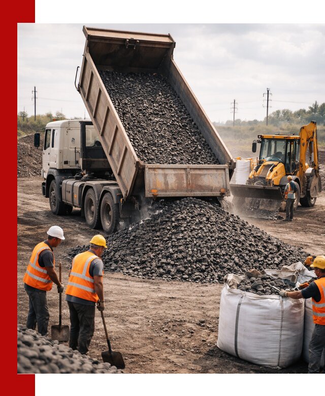 Шлаковый щебень фракция 40-70 с доставкой в Сыктывкаре