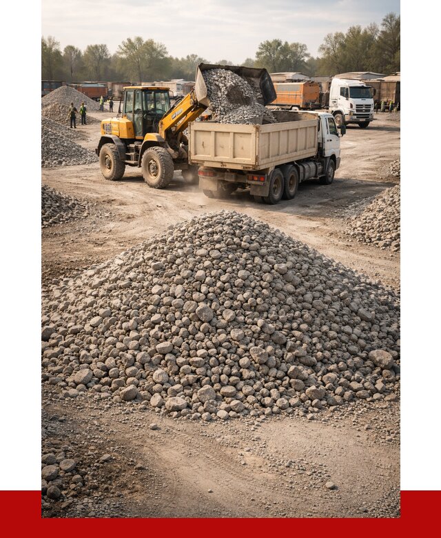 Вторичный щебень фракция 40-70 в Сыктывкаре от 1794 р, ПРОНЕРУДСкт