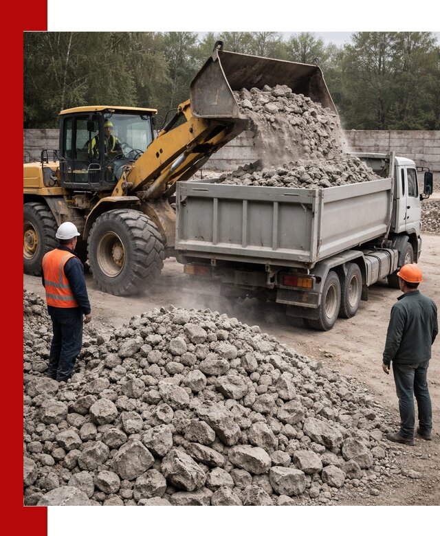 Вторичный щебень фракция 70–150 в Сыктывкаре с доставкой