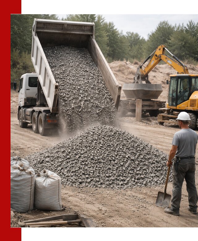 Доставка и продажа бетонного щебня в Сыктывкаре