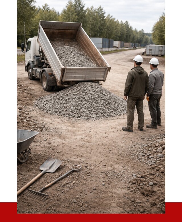 Бетонный щебень фракция 5-20 в Сыктывкаре от 3300 р., ПРОНЕРУДСкт