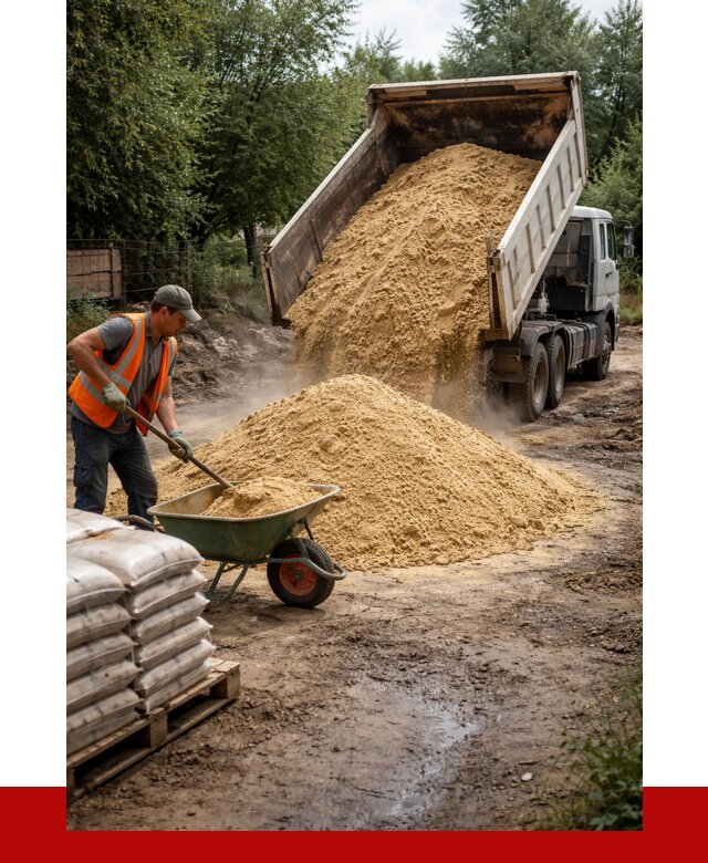 Купить песок с доставкой в Сыктывкаре от 1856 р. | ПРОНЕРУДСкт