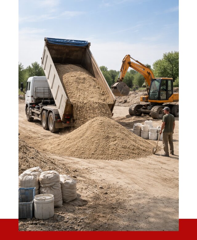 Купить речной песок в Сыктывкаре от 1237 р. за куб | ПРОНЕРУДСкт