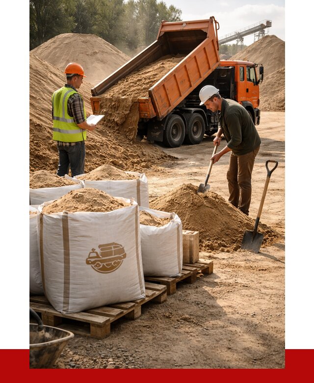 Строительный песок в Сыктывкаре от 2268 р. с доставкой, ПРОНЕРУДСкт