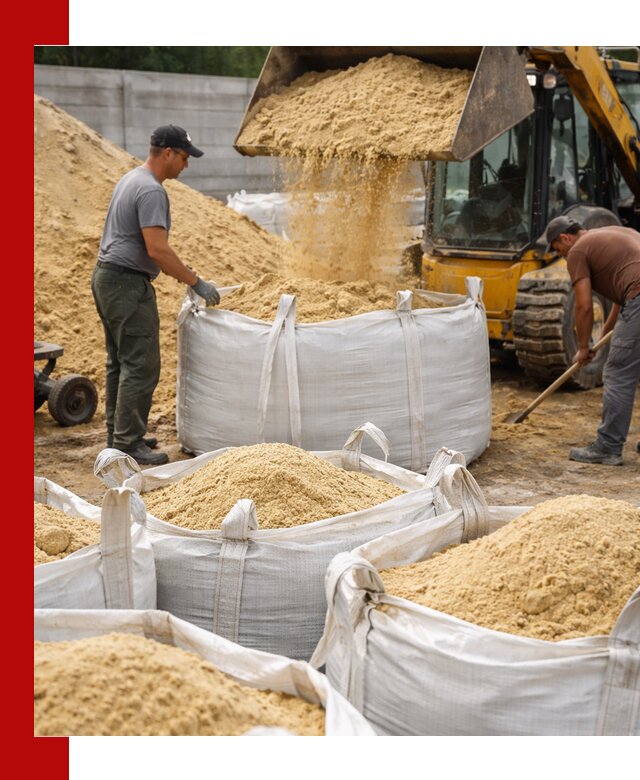 Поставка качественного песка для кладки в Сыктывкаре