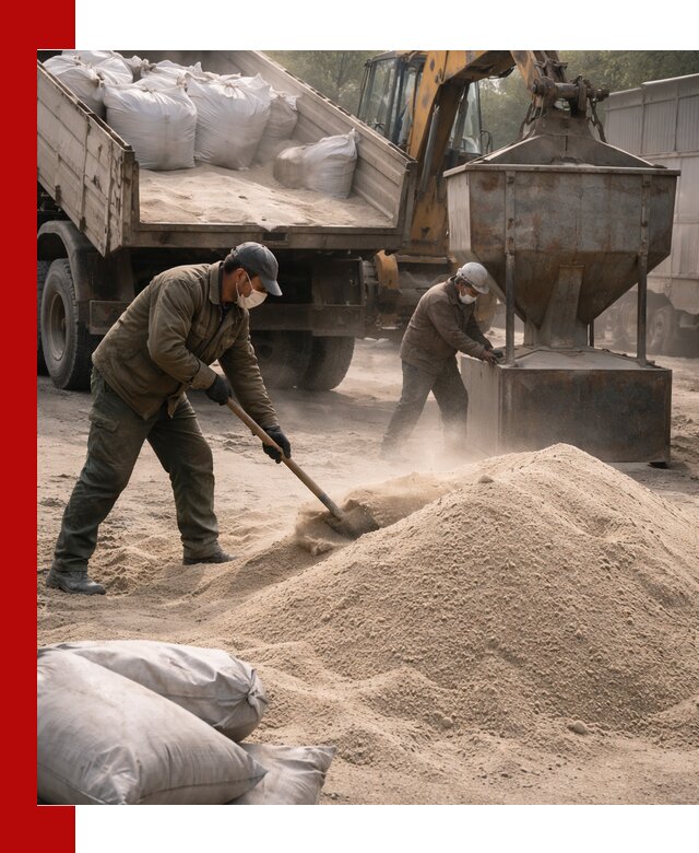 Кварцевый песок для пескоструя в Сыктывкаре — доставка и качество