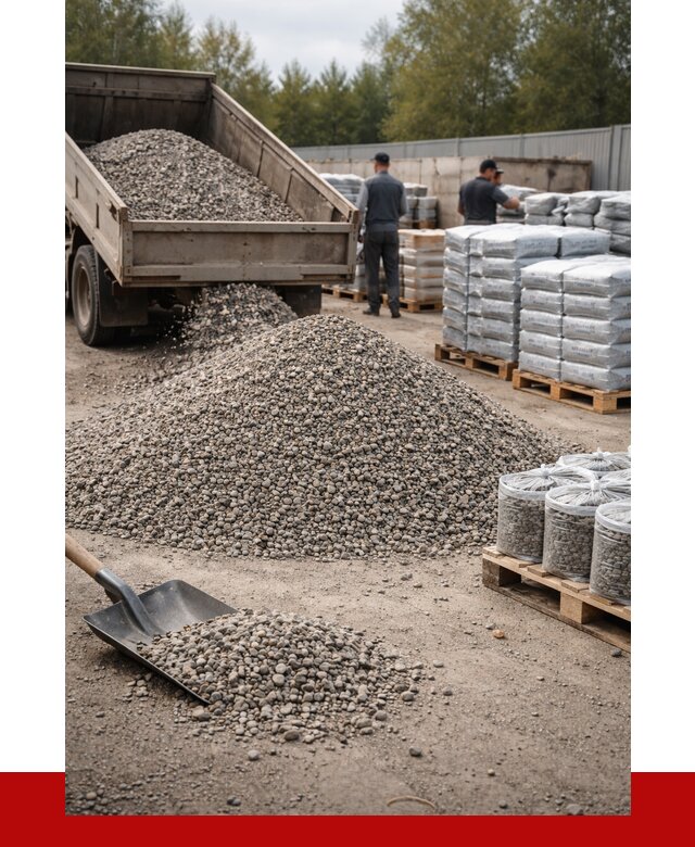 Гравий фракция 5-20 в Сыктывкаре купить от 2372 р. ПРОНЕРУДСкт