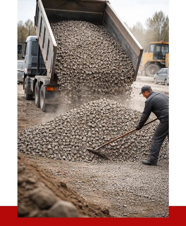 Гравий фракция 20-40 в Сыктывкаре от 2578 р. доставка | ПРОНЕРУДСкт