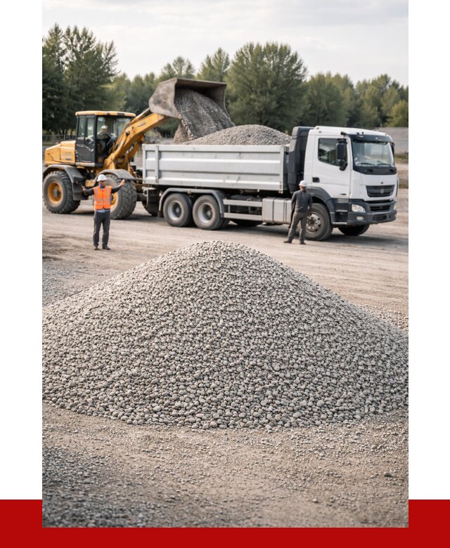 Купить мытый гравий в Сыктывкаре от 3609 р, доставка ПРОНЕРУДСкт