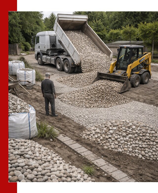Доставка морской гальки оптом и в розницу в Сыктывкаре