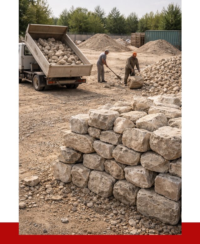 Бутовый камень известняковый в Сыктывкаре от 4331 р. | ПРОНЕРУДСкт