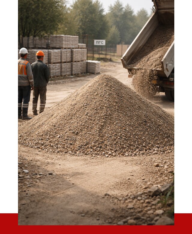 ПГС С1 с доставкой в Сыктывкаре от 2887 р. за куб | ПРОНЕРУДСкт