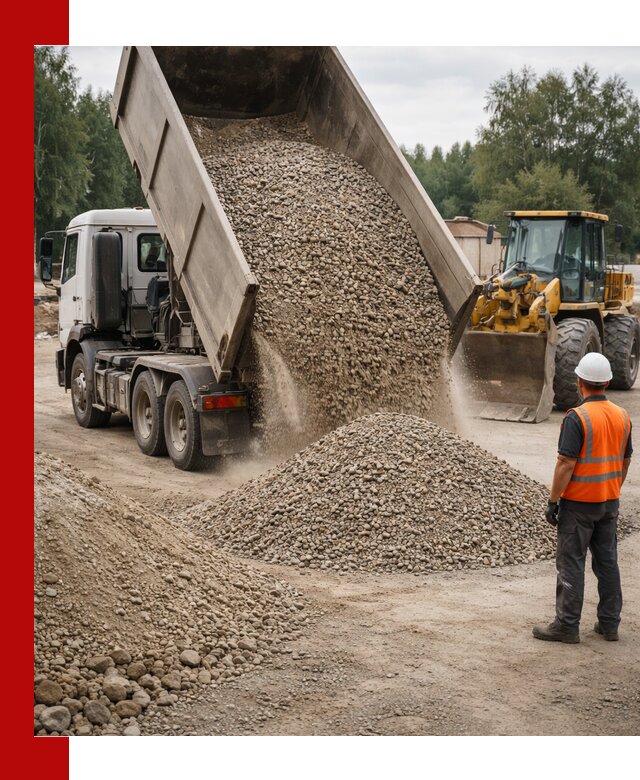 Доставка щпс в Сыктывкаре — щебеночно-песчаная смесь под заборы и дорожки