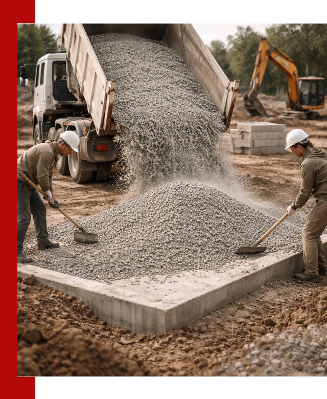 Доставка и продажа отсева для бетона в Сыктывкаре