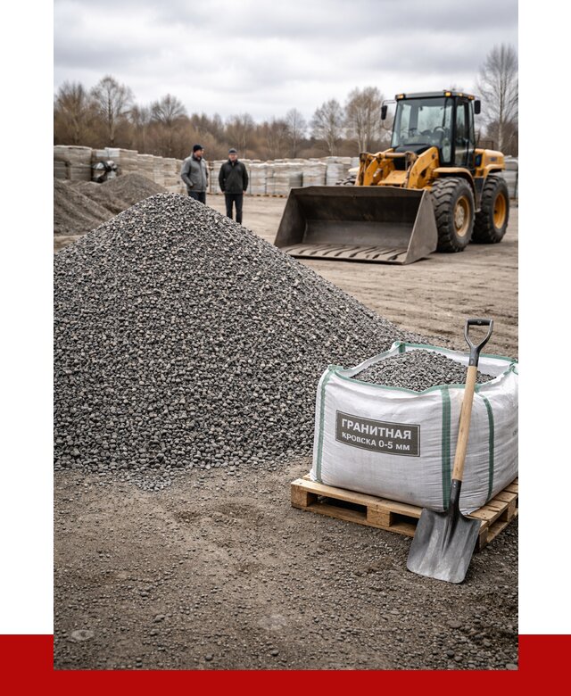 Купить гранитную крошку в Сыктывкаре от 4949 р. с доставкой | ПРОНЕРУДСкт