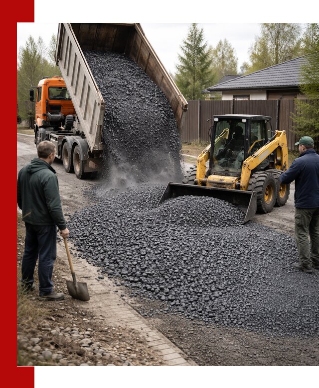 Крошка габбро с доставкой в Сыктывкаре для строительных работ