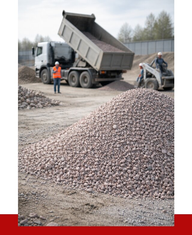 Крошка розовый гранит в Сыктывкаре с доставкой от 4743 р. | ПРОНЕРУДСкт