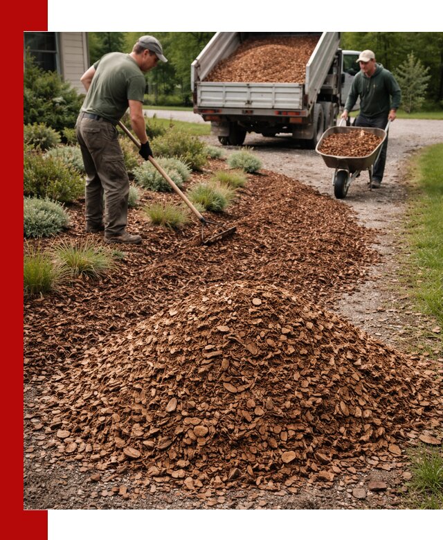 Крошка для мульчирования с доставкой в Сыктывкаре