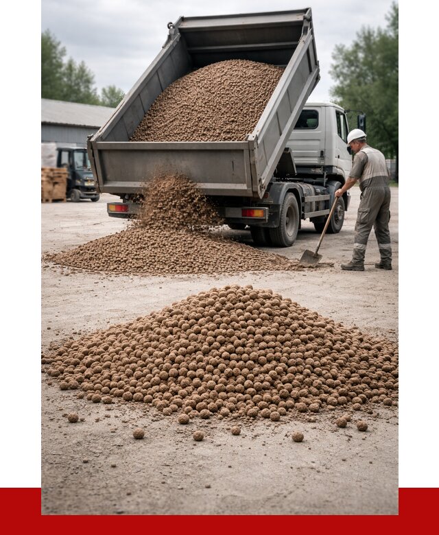 Керамзит с доставкой в Сыктывкаре от 4331 р. за м3 | ПРОНЕРУДСкт