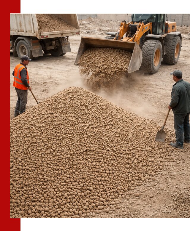 Керамзит фракция 10-20 с доставкой в Сыктывкаре