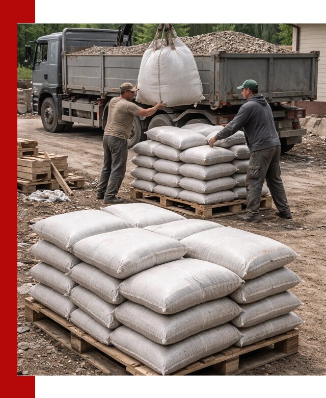 Керамзит в мешках с доставкой в Сыктывкаре от компании-поставщика