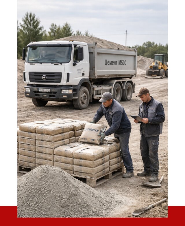 Купить цемент м500 с доставкой в Сыктывкаре от 5362 р. | ПРОНЕРУДСкт