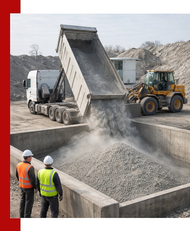 Доставка цемента навалом в Сыктывкаре крупными партиями