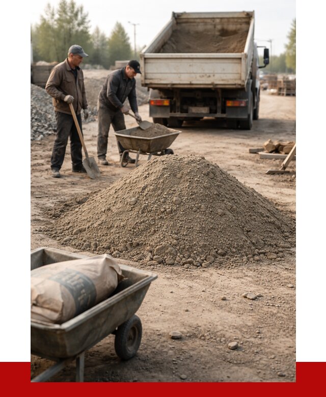 Цементно-песчаная смесь М150 в Сыктывкаре от 4846 р. | ПРОНЕРУДСкт