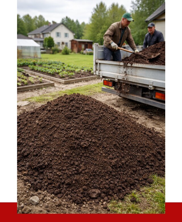 Плодородный грунт в Сыктывкаре с доставкой от 4331 р. | ПРОНЕРУДСкт