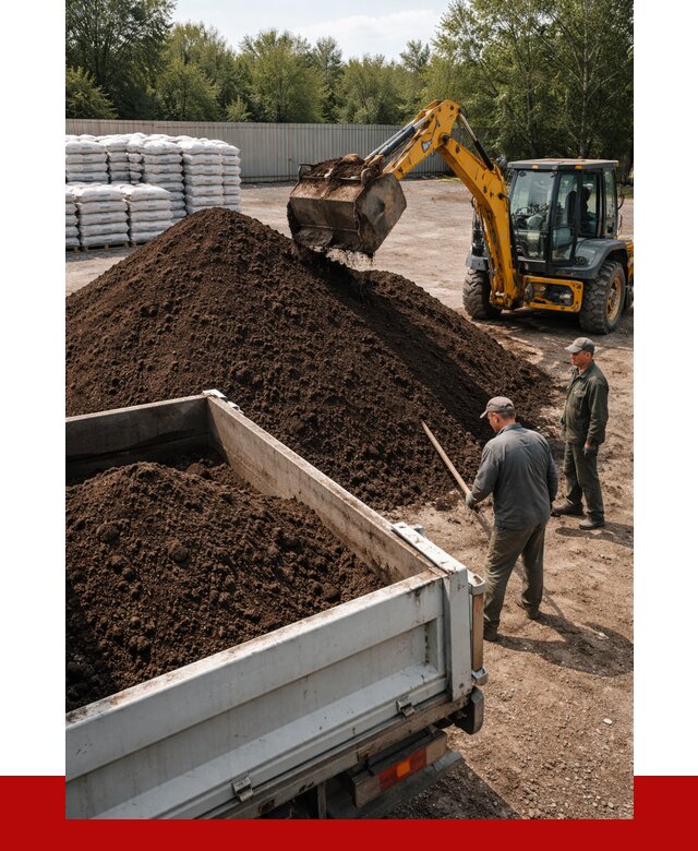 Растительный грунт с доставкой в Сыктывкаре от 3300 р. | ПРОНЕРУДСкт
