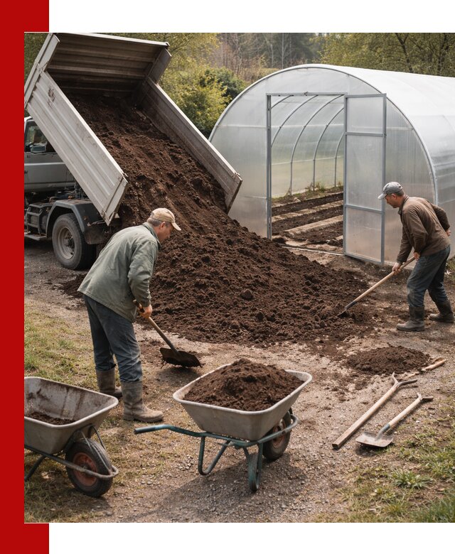 Грунт для теплицы с доставкой в Сыктывкаре — плодородный субстрат под растения