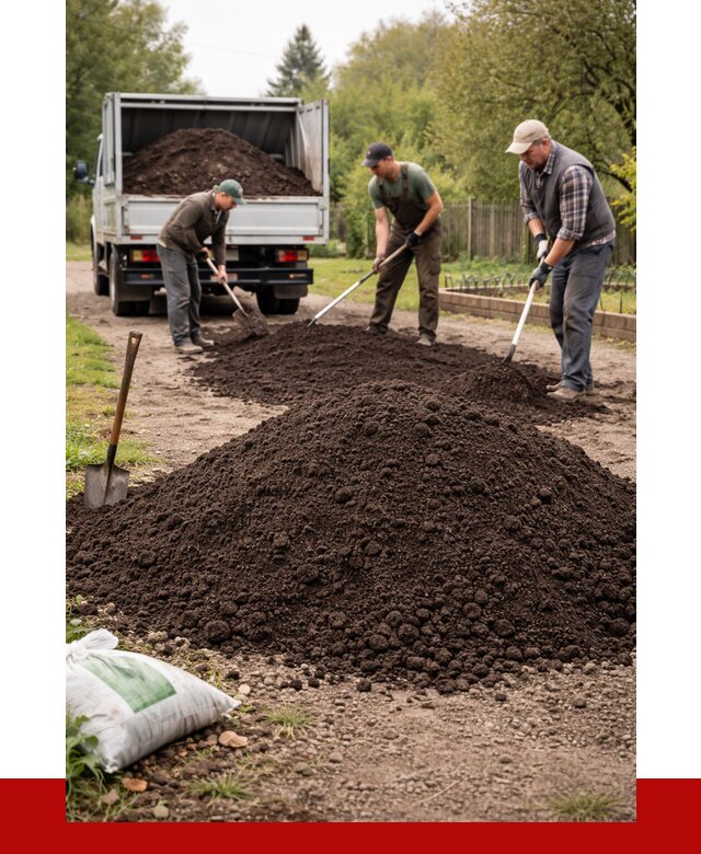 Купить землю для огорода в Сыктывкаре от 3300 р./куб | ПРОНЕРУДСкт