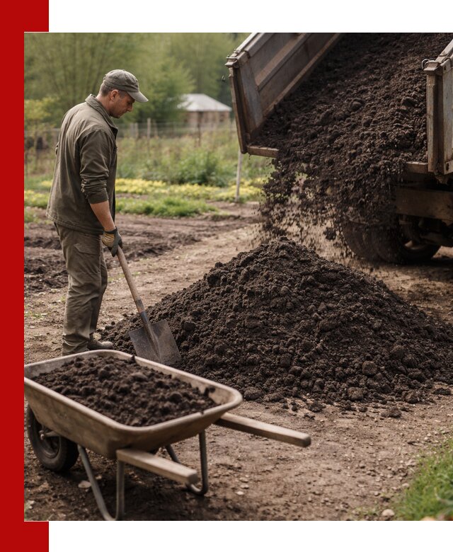 Доставка качественной земли для огорода в Сыктывкаре