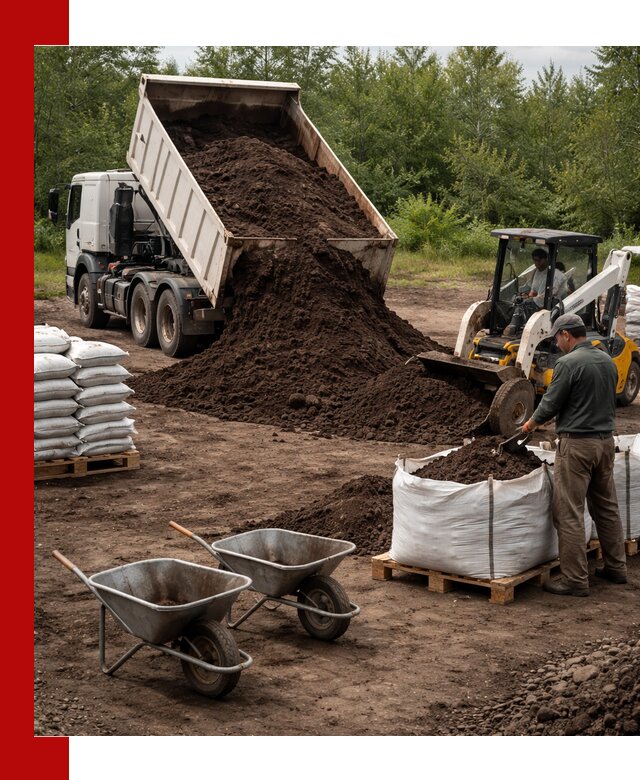 Доставка и продажа торфогрунта в Сыктывкаре оптом и в розницу