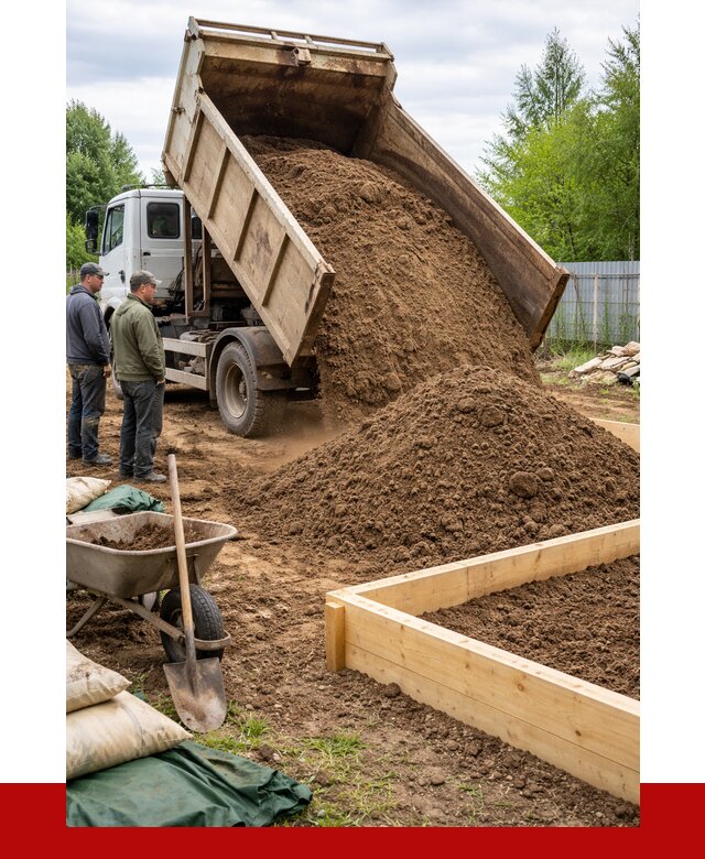 Торфо песчаная смесь в Сыктывкаре с доставкой от 1908 р. | ПРОНЕРУДСкт