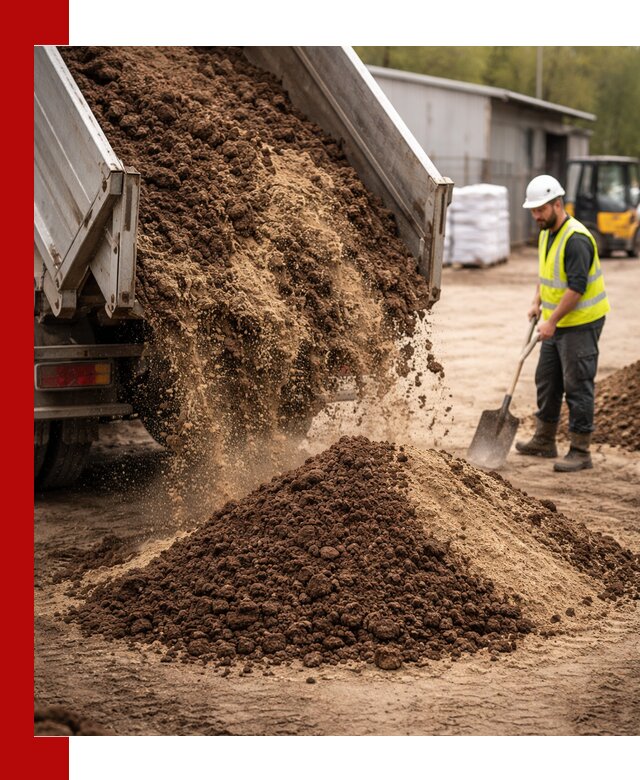 Доставка торфо-песчаной смеси в Сыктывкаре для строительства и озеленения