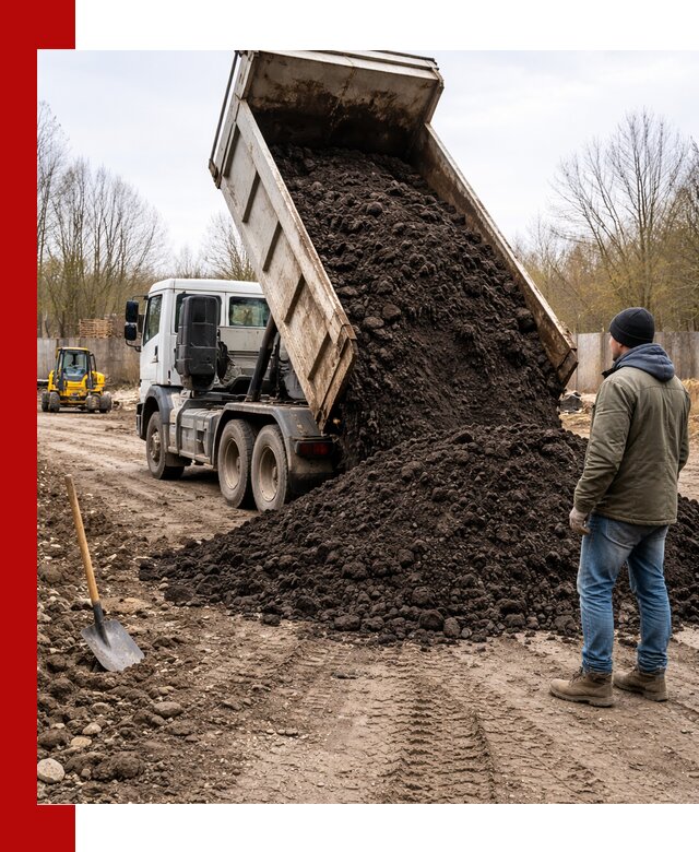 Доставка чернозема навалом в Сыктывкаре быстро и выгодно