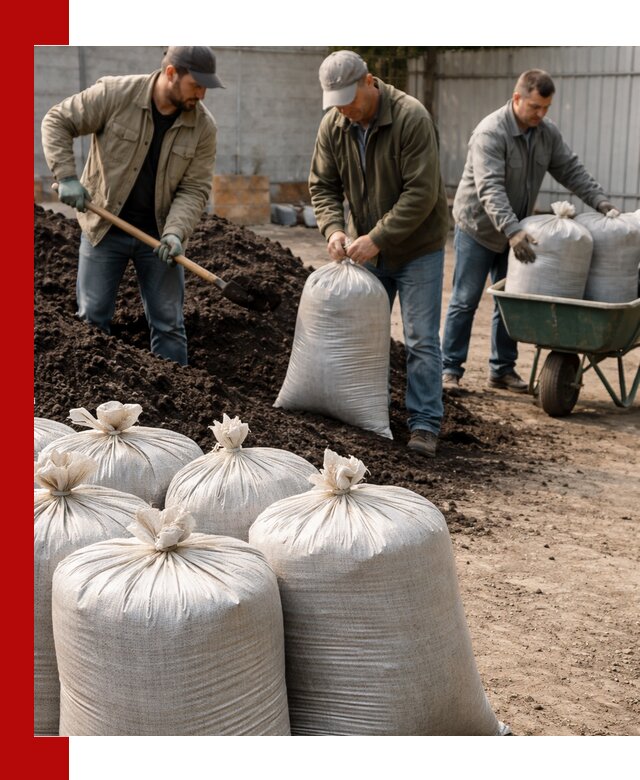 Купить чернозем в мешках с доставкой в Сыктывкаре