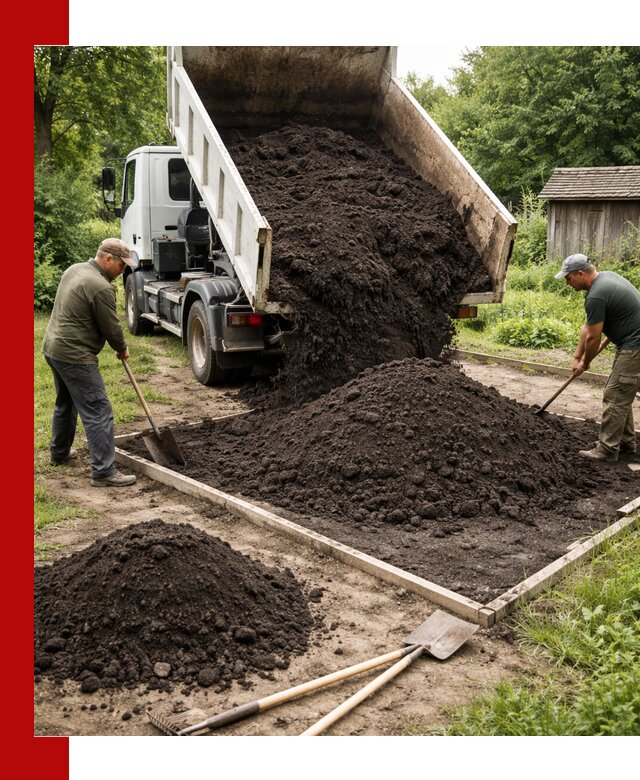 Купить чистый чернозем для огорода с доставкой в Сыктывкаре