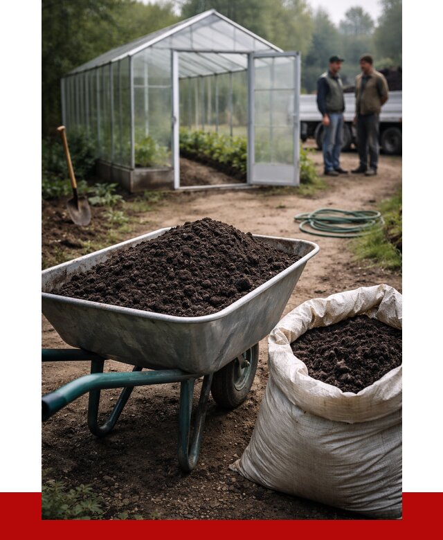 Чернозем для теплицы в Сыктывкаре с доставкой от 1547 р. | ПРОНЕРУДСкт