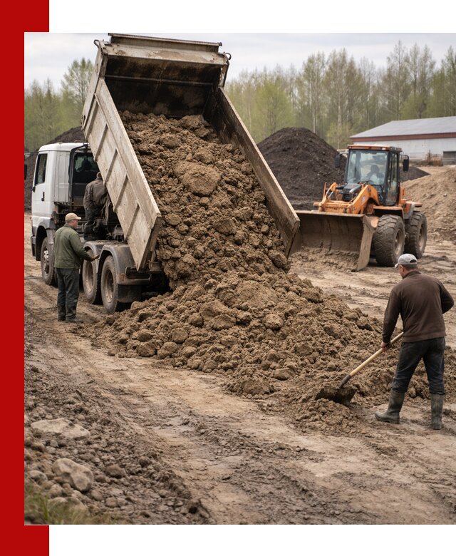 Доставка глин и суглинков в Сыктывкаре оптом и вкрай